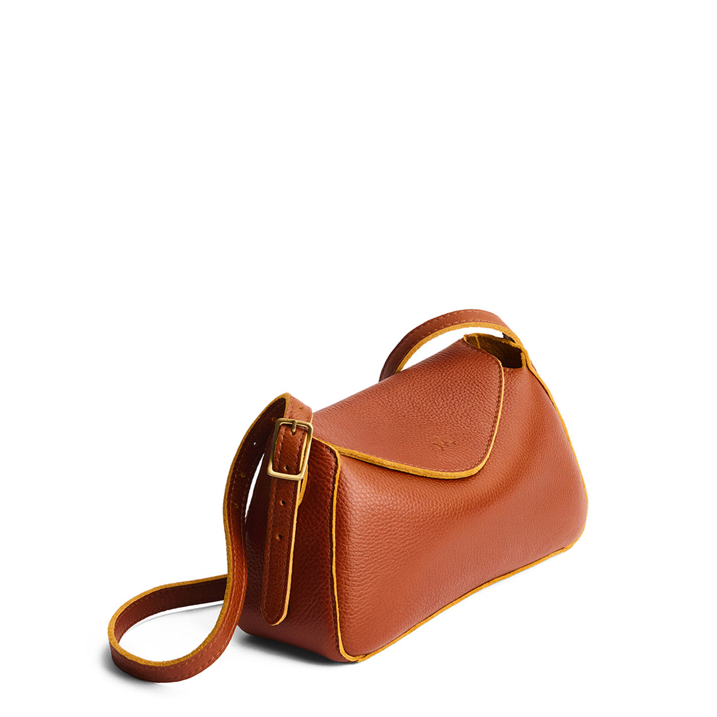 Sienna*Small | Leather Crossbody with a flap and magnetic closure
