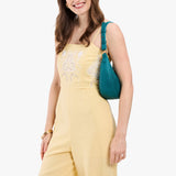 Aquarius Classic | Crescent shaped shoulder bag with zipper closure and adjustable strap