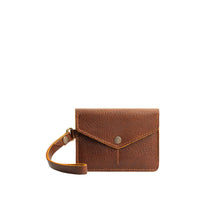 Asheville | Small Leather Passport Wristlet