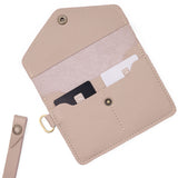 Oatmilk | Small Leather Passport Wristlet