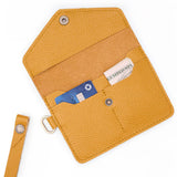 Sunshine | Small Leather Passport Wristlet