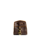 Coldbrew | Small leather pouch with leather drawstring closure and lobster claw clasp