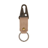 Stone Short | leather logo branded keychain