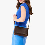 Coldbrew Small | Zip top crossbody bag with detachable strap