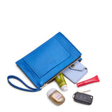Skydive Small | Wristlet pouch with front pocket and zipper closure