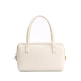 Bone Small | Mini duffle shaped handbag with crossbody strap