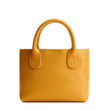 Sunshine Small | Petite tote purse with structured leather handles and crossbody strap