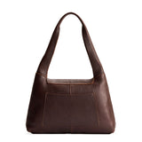 Coldbrew Medium | Slouchy triangle shaped shoulder bag with a flap