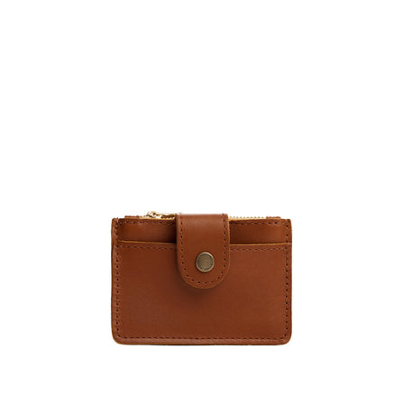 Honey | Compact wallet with snap closure and zippered pouch