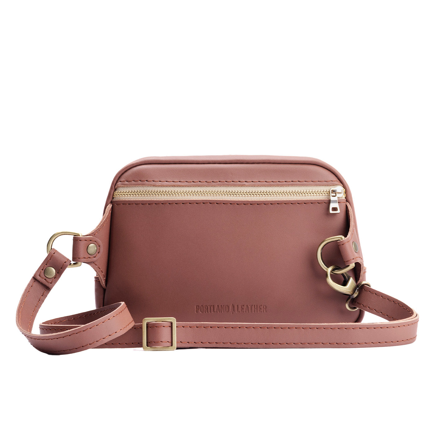Sunkissed | Rectangular sling bag with zipper and tree logo