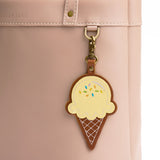 Butter Bliss | Ice Cream Shaped Keychain with swivel clasp