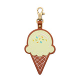 Shadow Lime | Ice Cream Shaped Keychain with swivel clasp