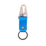 Skydive Short | leather logo branded keychain