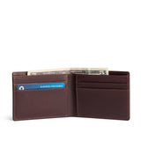 Trailstone Classic | Bifold leather wallet with visible stitching on a white background