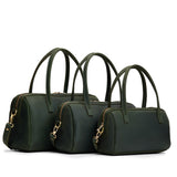 Evergreen | Three sizes of Doctor Bag with crossbody straps