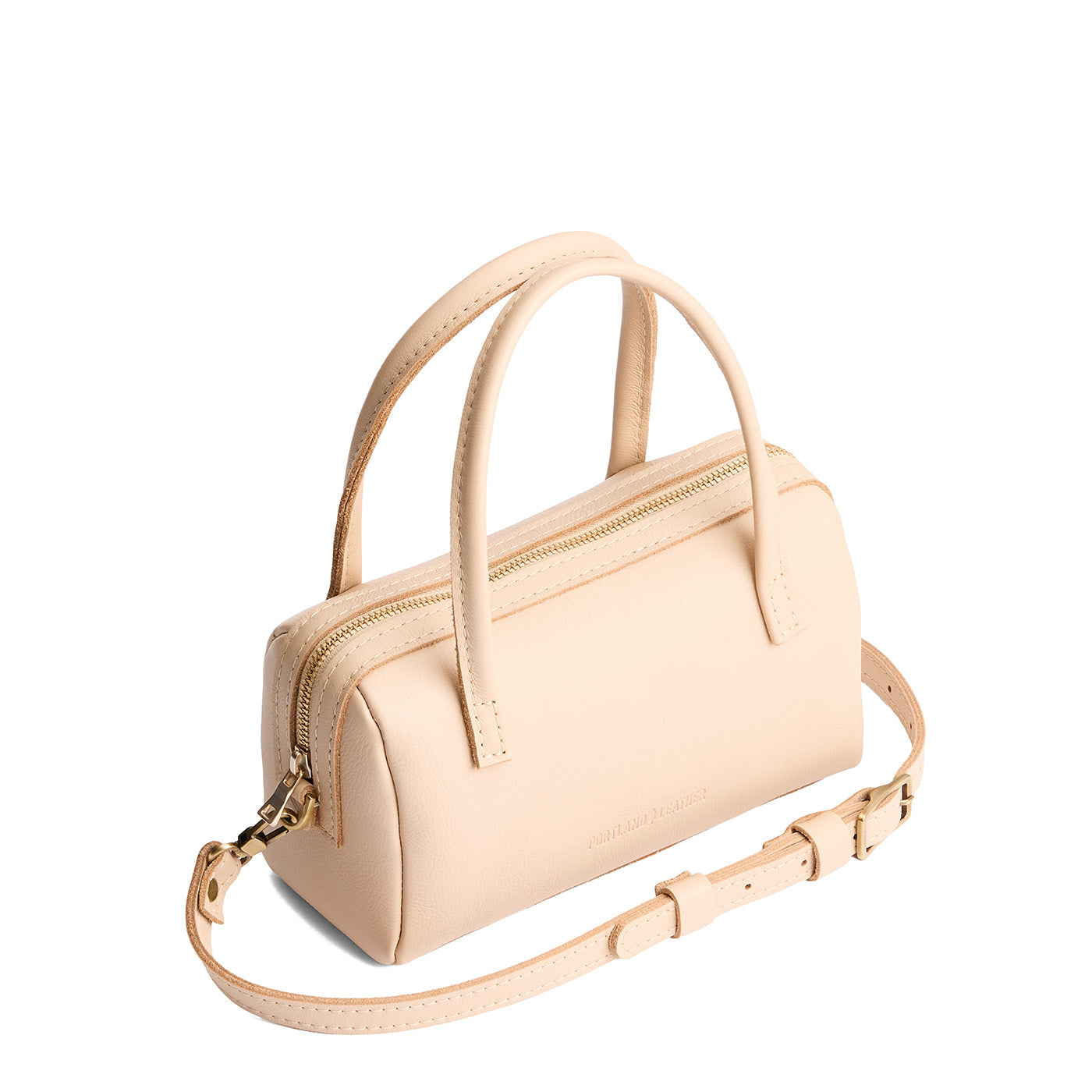 Moonflower*Small | Mini duffle shaped handbag with crossbody strap