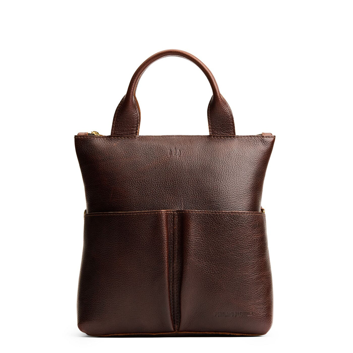 Coldbrew*Small | Convertible tote clutch crossbody with two large front pocket and top carry handles