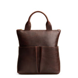 Coldbrew Small | Convertible tote clutch crossbody with two large front pocket and top carry handles