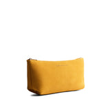 Dijon | Leather utility bag pouch with top zipper