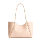 Moonflower Medium | Large wide tote with leather straps and snap closure