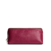 Orchid | Triangular shaped pouch with extra long zipper
