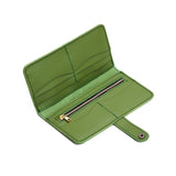 Cactus | Leather wallet with snap closure