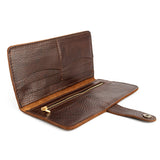 Coldbrew | Leather wallet with snap open